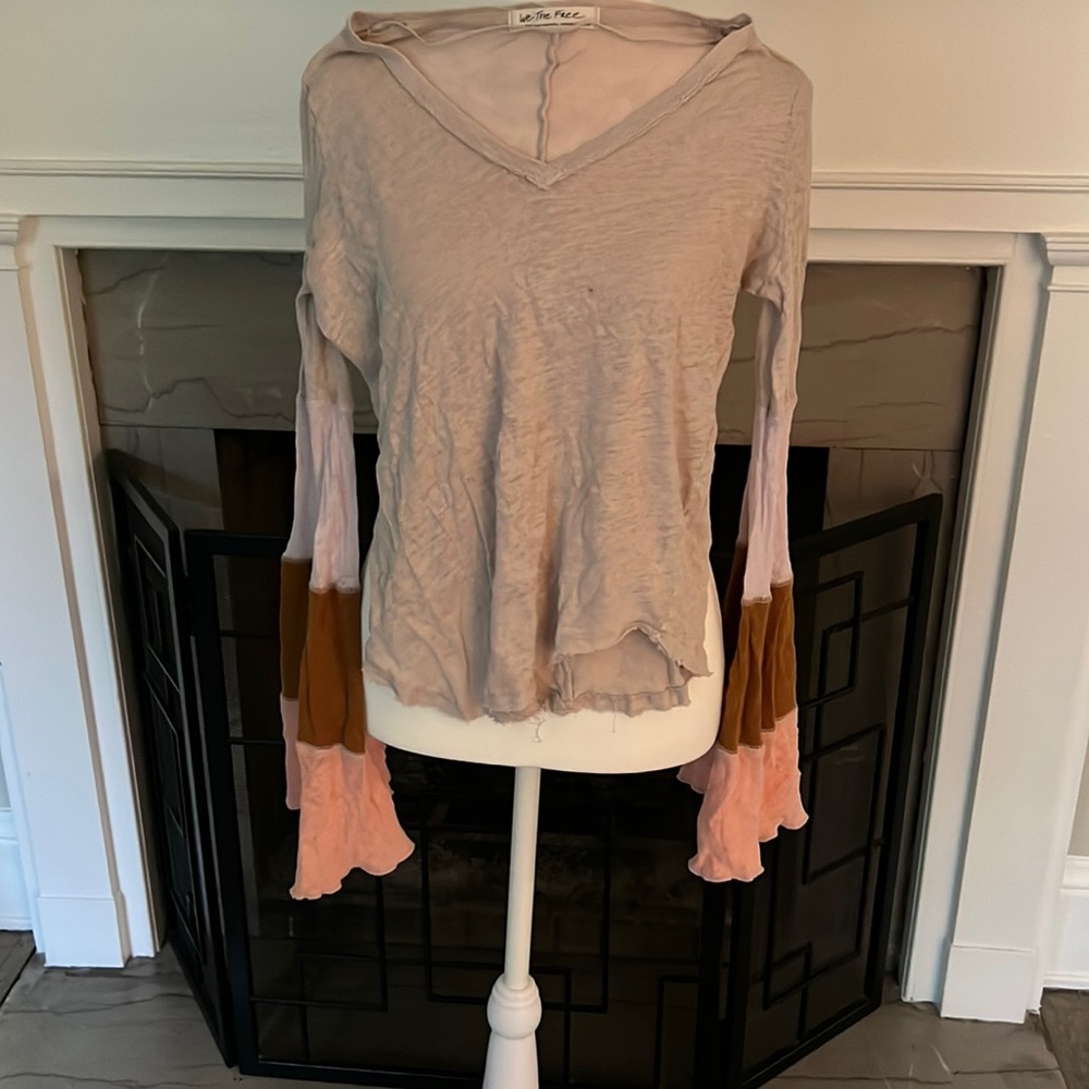 We The Free flare sleeves top XS